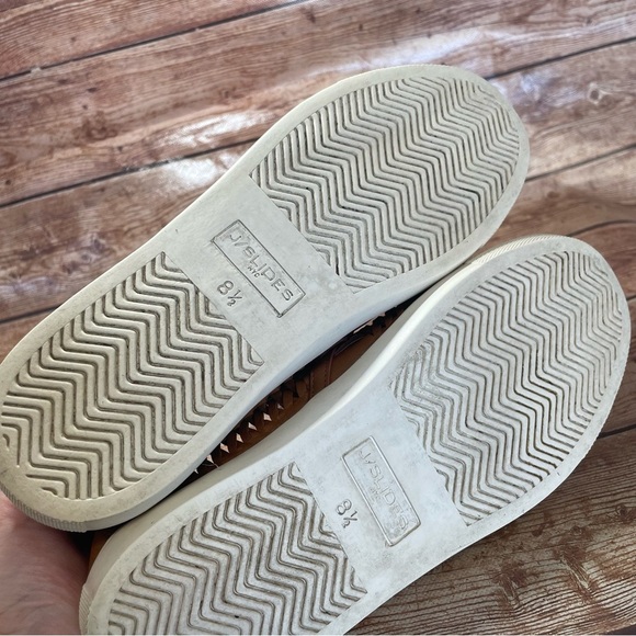 J/slides Woman Tan Slides on sneakers size 8.5 - Picture 11 of 12